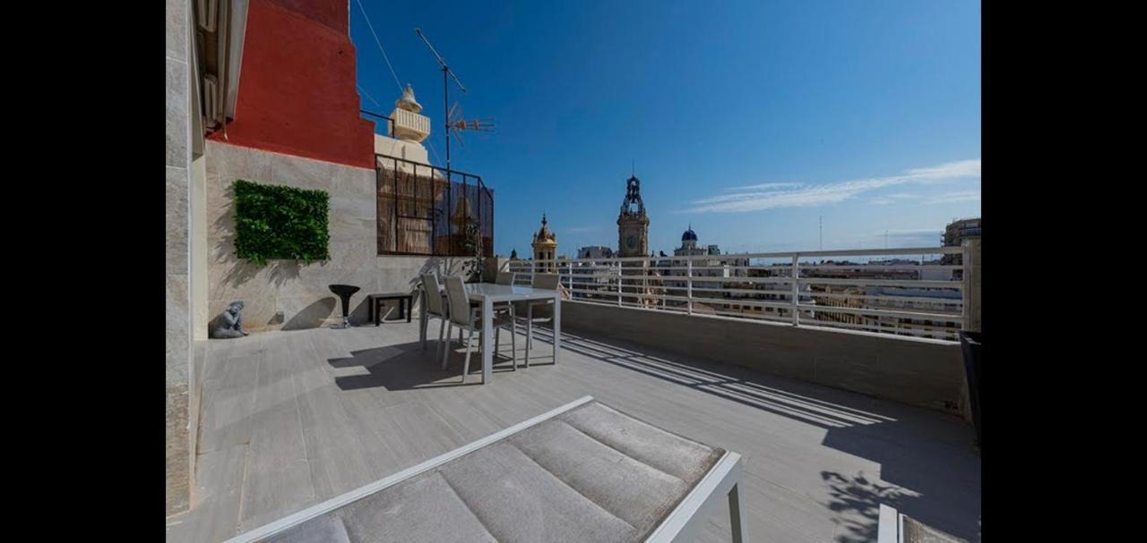 Apartamento Atico de Lujo Valencia Exterior foto